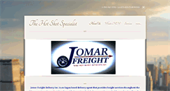 Desktop Screenshot of jomarfreightdelivery.com